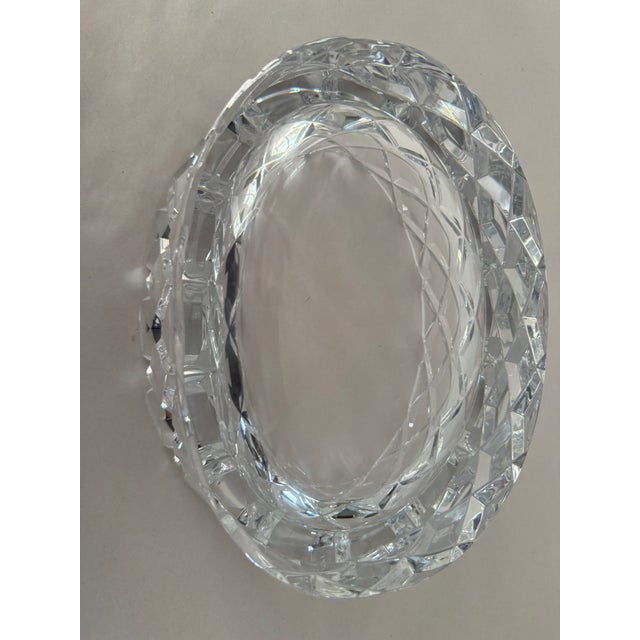 Mid-Century Modern Orrefors Medium Bowl, 'Sofiero,' by Gunnar Cyren For Sale - Image 3 of 4