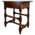 Brown Early 20th Century Oak Chippendale Side Table For Sale - Image 8 of 12