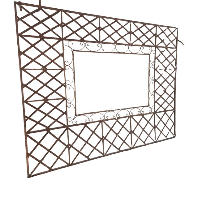 Wrought Iron Loggia Panels (2) For Sale - Image 9 of 12