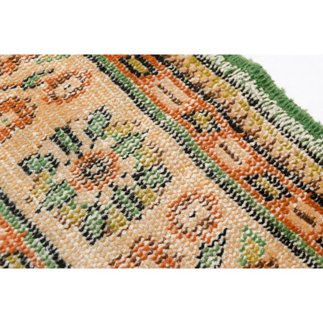 Mid 20th Century Decorative Handknotted Floor Carpet For Sale - Image 9 of 10
