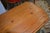 Vintage Large Oval Rustic Pine Wood Drop Leaf Dining Table W/ Shapely Feet For Sale - Image 6 of 18