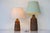 1970s Mid-Century Scandinavian Modern Pottery Table Lamps from Anagrius, Sweden, 1970s, Set of 2 For Sale - Image 5 of 16