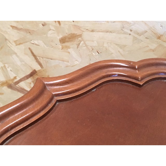 20th Century George III Style Piecrust Wine Table For Sale - Image 11 of 18