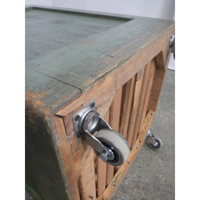 1960s Container Box with Wheels, 1960 For Sale - Image 5 of 8