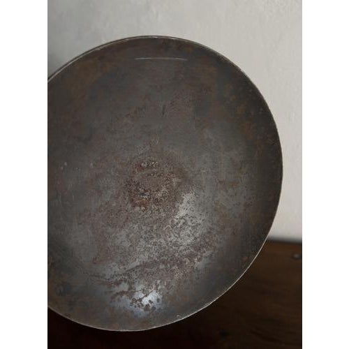 Metal Brutalist Iron Chain Table Lamp, 1970s For Sale - Image 7 of 9