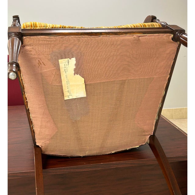 Wood Mid 20th Century Regency Style Chair For Sale - Image 7 of 7