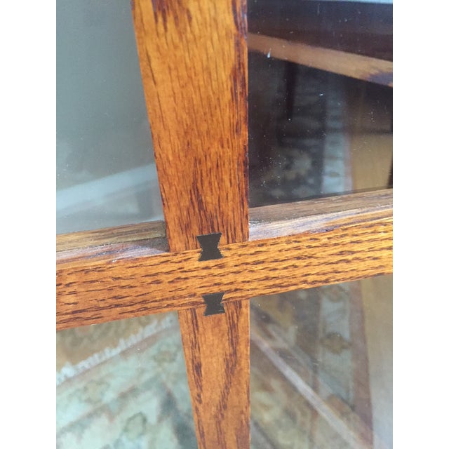 Mission Style Restoration Hardware Oak Chairish