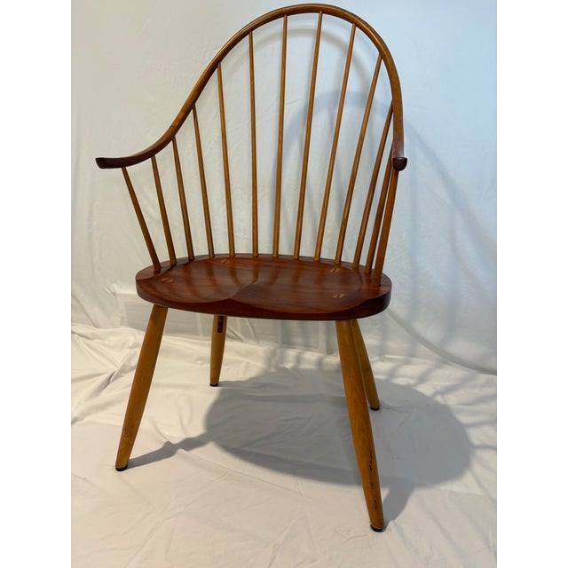 These lovely arm chairs anchored the dining room table at my parents' house for almost forty years. I remember watching my...