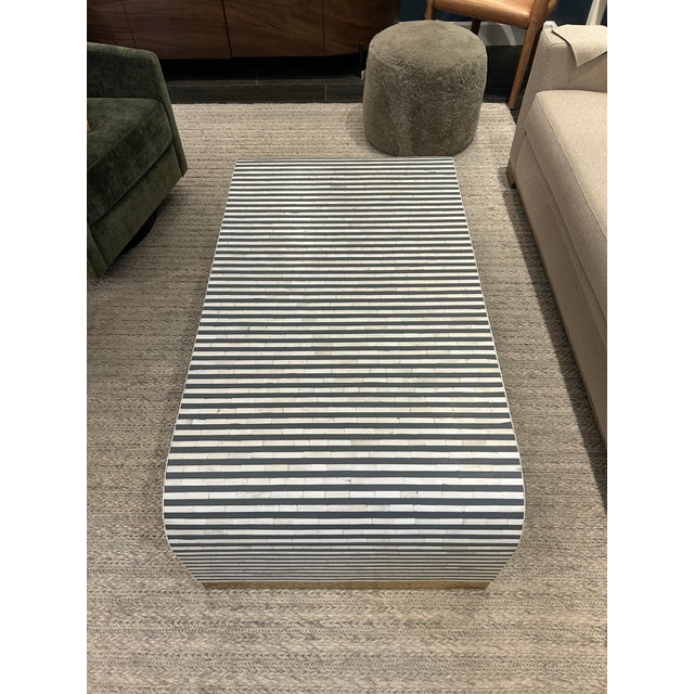 Interlude Home Beacon Bone Coffee Table For Sale In Seattle - Image 6 of 9