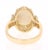 2.75 Carat Opal Diamond Yellow Gold Cocktail Ring, Size 7 For Sale - Image 4 of 6