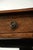 19th Century Antique English Drop-Leaf Side Table with Brass Details For Sale - Image 12 of 15