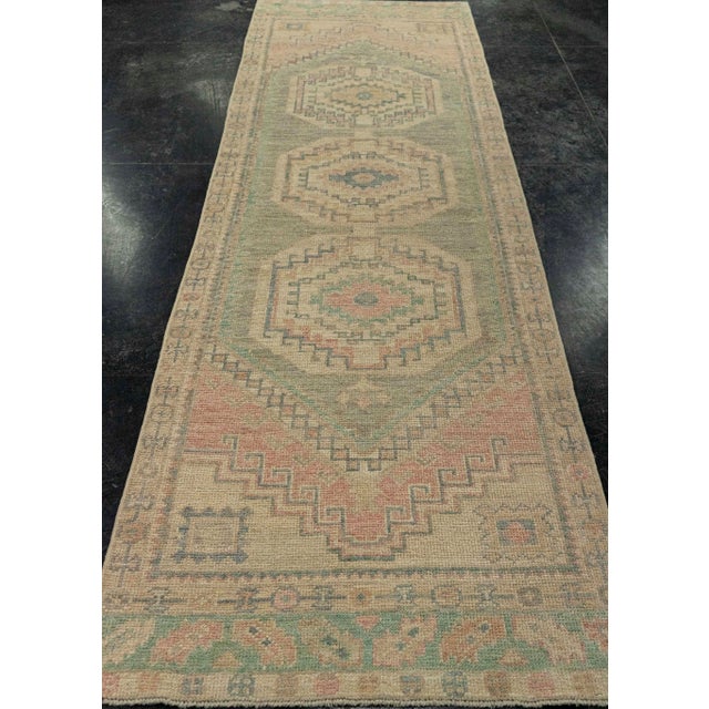 Turkish Oushak Rug 2'11" x 9'11" #20213 Explore a curated collection of hallway runners, wool rugs, and handmade...