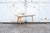 Coffee table with a brass frame and a printed Formica top 1950s