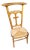 Antique Spanish Church Prayer Chair, 1890s For Sale