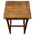 A charming early 20th-century English side table, finely crafted from oak and distinguished by its extensive bobbin-turned...