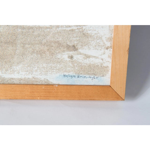 1960s Fire Island, Sand Castle on the Beach Collage, Signed For Sale - Image 5 of 7