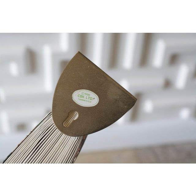 Equestrian Wallpaper Wall Fan With Brass Hanger For Sale - Image 6 of 7