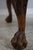 Georgian Tufted Leather Carved Arm Chair For Sale - Image 12 of 18