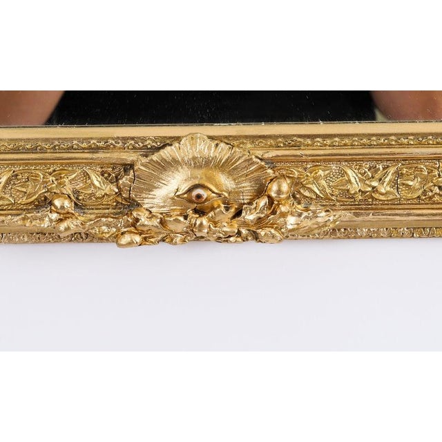 19th Century Antique Masonic Giltwood Mirror from Freemasons For Sale - Image 4 of 11