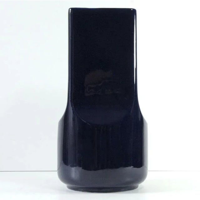 Ceramic Italian Ceramic Glazed Vase by Studio O.P.I. for Gabianelli, 1970s For Sale - Image 7 of 9