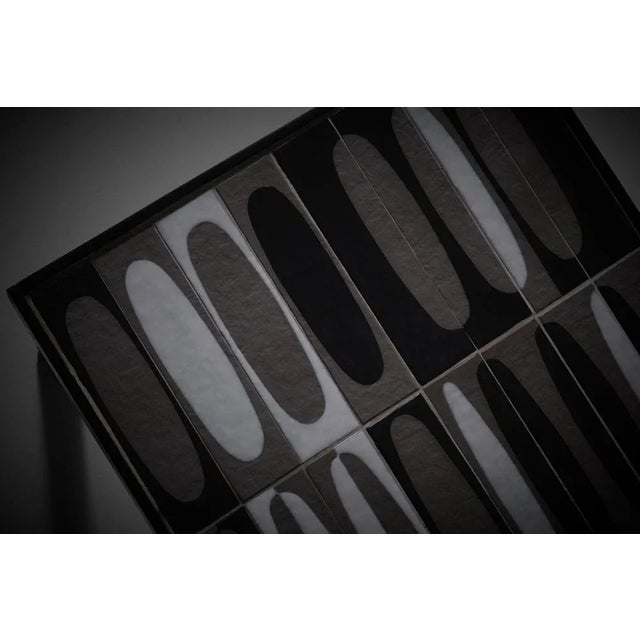 Ceramic Ellipse Side Table by Roger Capron, France, 1960s For Sale - Image 4 of 11