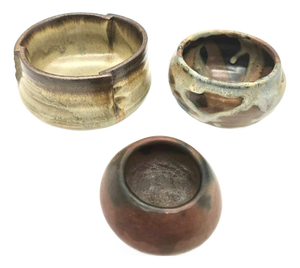 Vintage Studio Pottery Bowls, Lot of 3