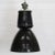 Vintage Type 24 401 Black Enameled Loft Lamp from Elektrosvit For Sale - Image 11 of 11