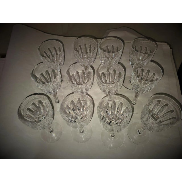 Glass Atlantis - Set of 12 White Wine Glasses For Sale - Image 7 of 10