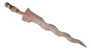 Pre-Islamic Era Ritual Keris, Indonesia (Java or Bali)