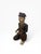 Hand-Carved Chinese Wooden Figural Sculpture of Seated Musician With String Instrument For Sale - Image 4 of 12
