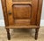Brown Antique French Oak Bedside Table with Marble Top For Sale - Image 8 of 14