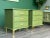 Late 20th Century Pair of Green Nightstand in Mid-Century Modern Style For Sale - Image 12 of 15