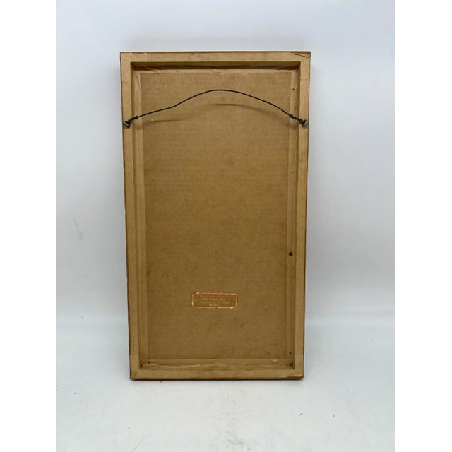 Sovereign Cigarettes "Imperial Standard" Japan Flag on Silk Framed Art For Sale In Boston - Image 6 of 6