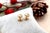 Earrings in 19.2k Two-Tone Gold, Set of 2 For Sale - Image 6 of 7