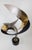 Metal Vintage Curtis Jere Triple Spiral Ribbon Flame Metal Sculpture Signed 1996 For Sale - Image 7 of 18