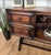 Antique Italian Rustic Folk Art Carved Sideboard, 1890s For Sale - Image 5 of 12