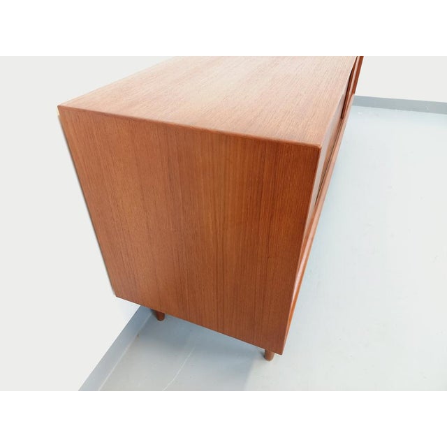 Vintage Scandinavian Teak Sideboard by Edvard Valentinsen for Samcom, 1960s For Sale - Image 18 of 18