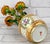 Bouquet of French Marigolds by Didier Gardillou – Contempory – 18th-Century Paris Porcelain Pot – À La Reine Manufactory For Sale - Image 6 of 8