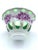 Mid-Century Modern Moser-Style Hand Blown Glass Hand Painted Bowl For Sale - Image 3 of 8
