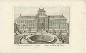 Wolff, The Large Glass House, 1738, Print