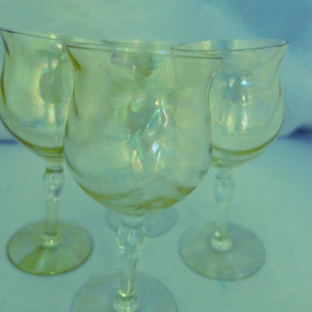 Mid-Century Modern Bar/Wine Glasses - Set of 4 For Sale - Image 4 of 7
