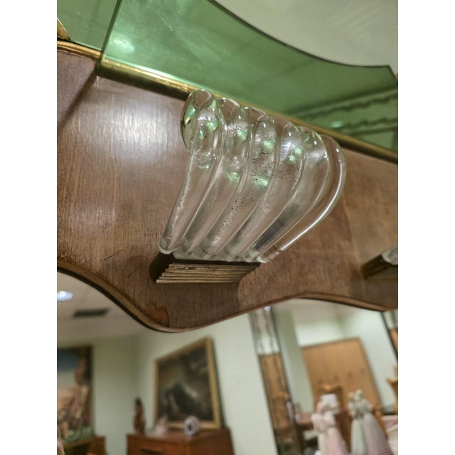 Vintage Mirror by Luigi Fontana, 1940s For Sale - Image 6 of 17