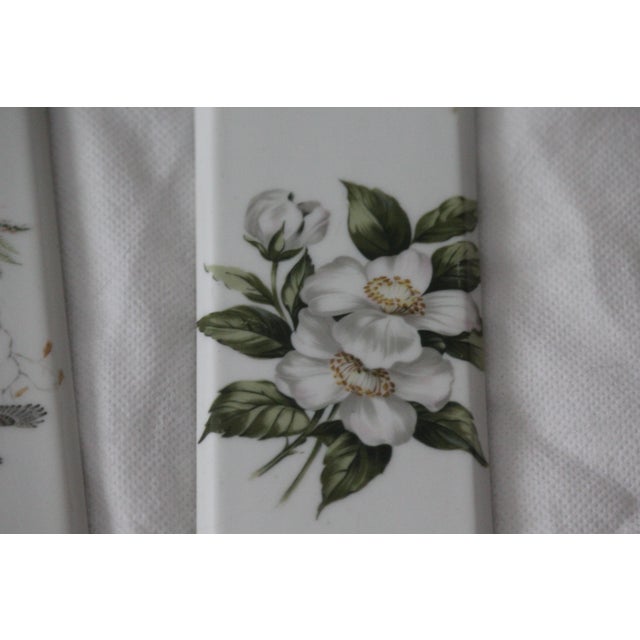 Rustic Porcelain Door Finger Plates, 1970s, Set of 3 For Sale - Image 3 of 16