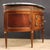 Louis XVI French Half-Moon Commode with Marble Top, 1950s For Sale - Image 4 of 15