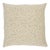 Schumacher Margarete 20" Pillow in Ivory on Charcoal For Sale