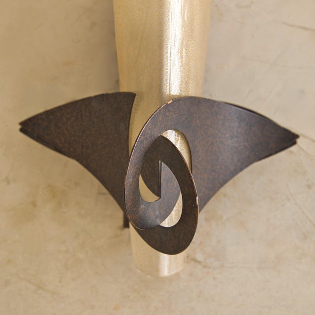 Italian 'Phantom' Sconce by Jean-François Crochet for Sergio Terzani, 1980s For Sale - Image 4 of 9