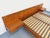 Vintage Scandinavian Teak Double Bed with Integrated Bedside Tables and Slatted Base, 1960s For Sale - Image 4 of 18