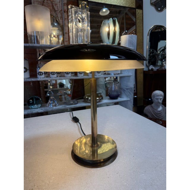 Fontana Arte 1950s Fontana Arte “Bis-Tris” Table Lamp For Sale - Image 4 of 13