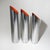 Metal Chrome-Plated Metal Umbrella Stands, 1970s, Set of 3 For Sale - Image 7 of 14