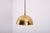 German Pendant Lamp in Brass by Florian Schulz, 1970s For Sale - Image 12 of 14